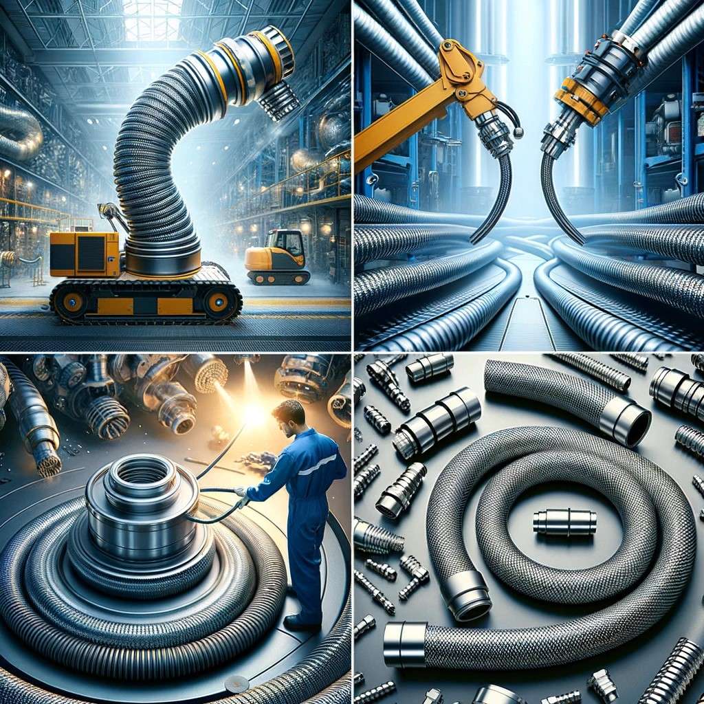 Flexibilidad en Mangueras para la Maquinaria Industrial