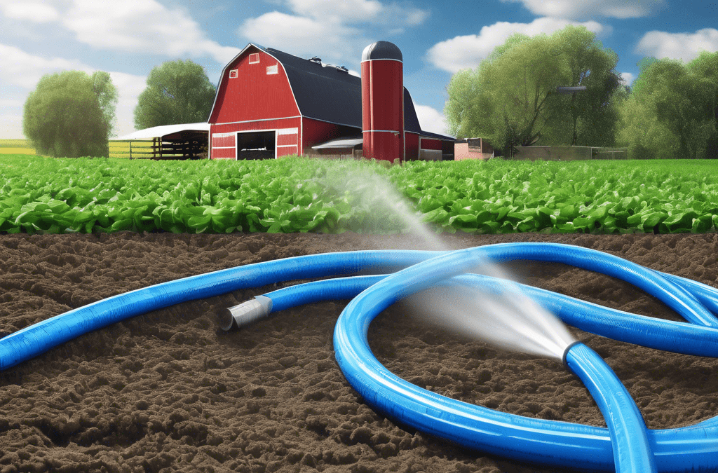 Mangueras de PVC en la agricultura: Optimización del riego y manejo de recursos
