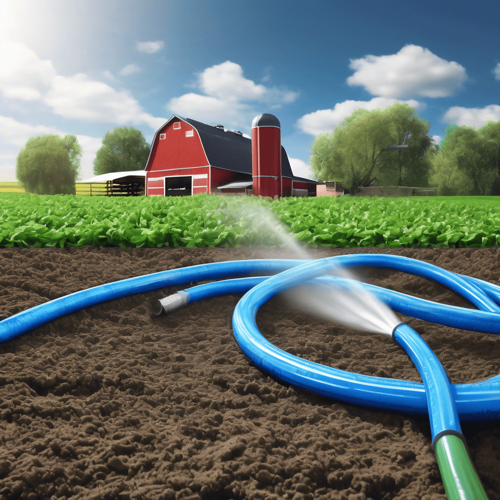 Mangueras de PVC en la agricultura: Optimización del riego y manejo de recursos