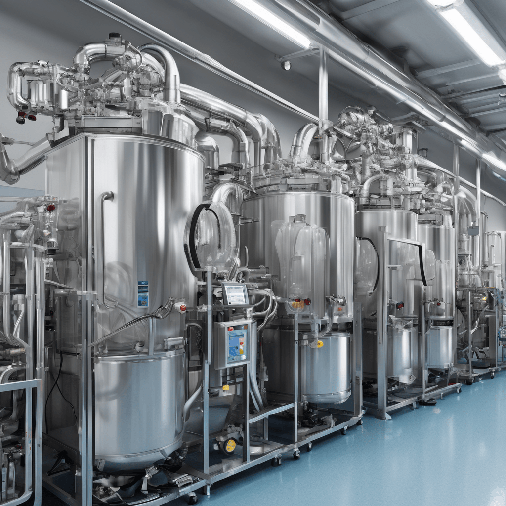 Mangueras en la industria alimentaria y farmacéutica