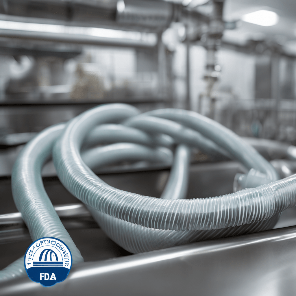 Importancia de la certificación FDA en mangueras para aplicaciones alimentarias