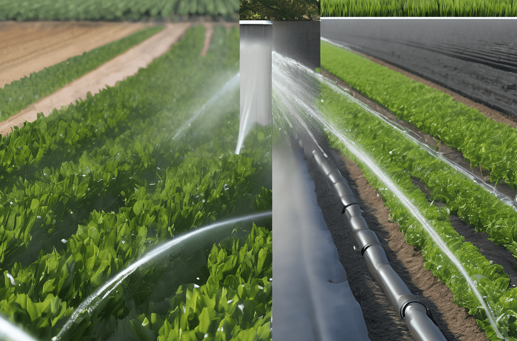 Comparativa: Polietileno frente a PVC en sistemas de riego agrícola.